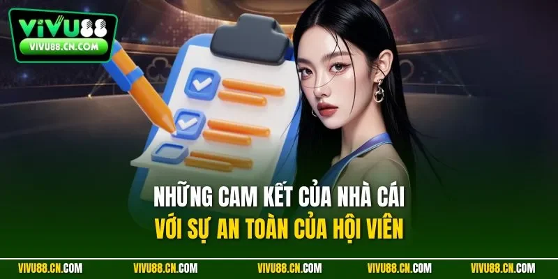 Những cam kết của nhà cái với sự an toàn của hội viên